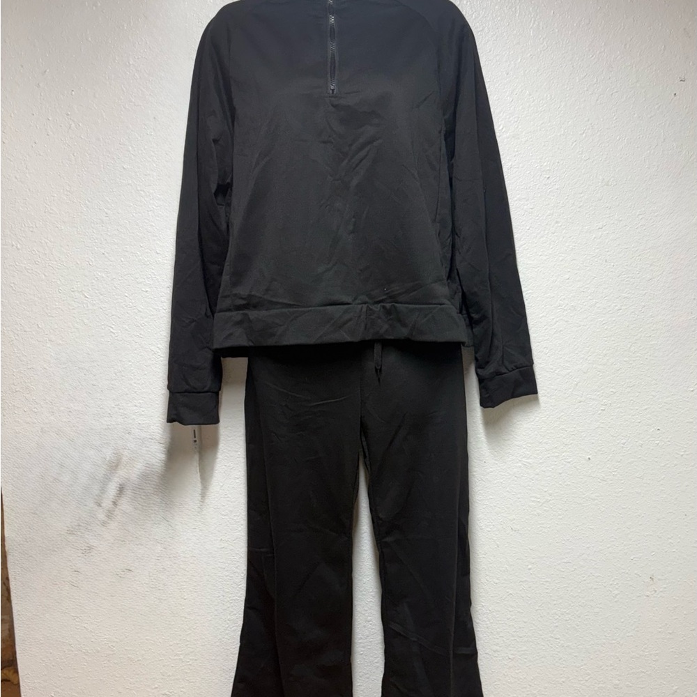 Black Tracksuit Set 119